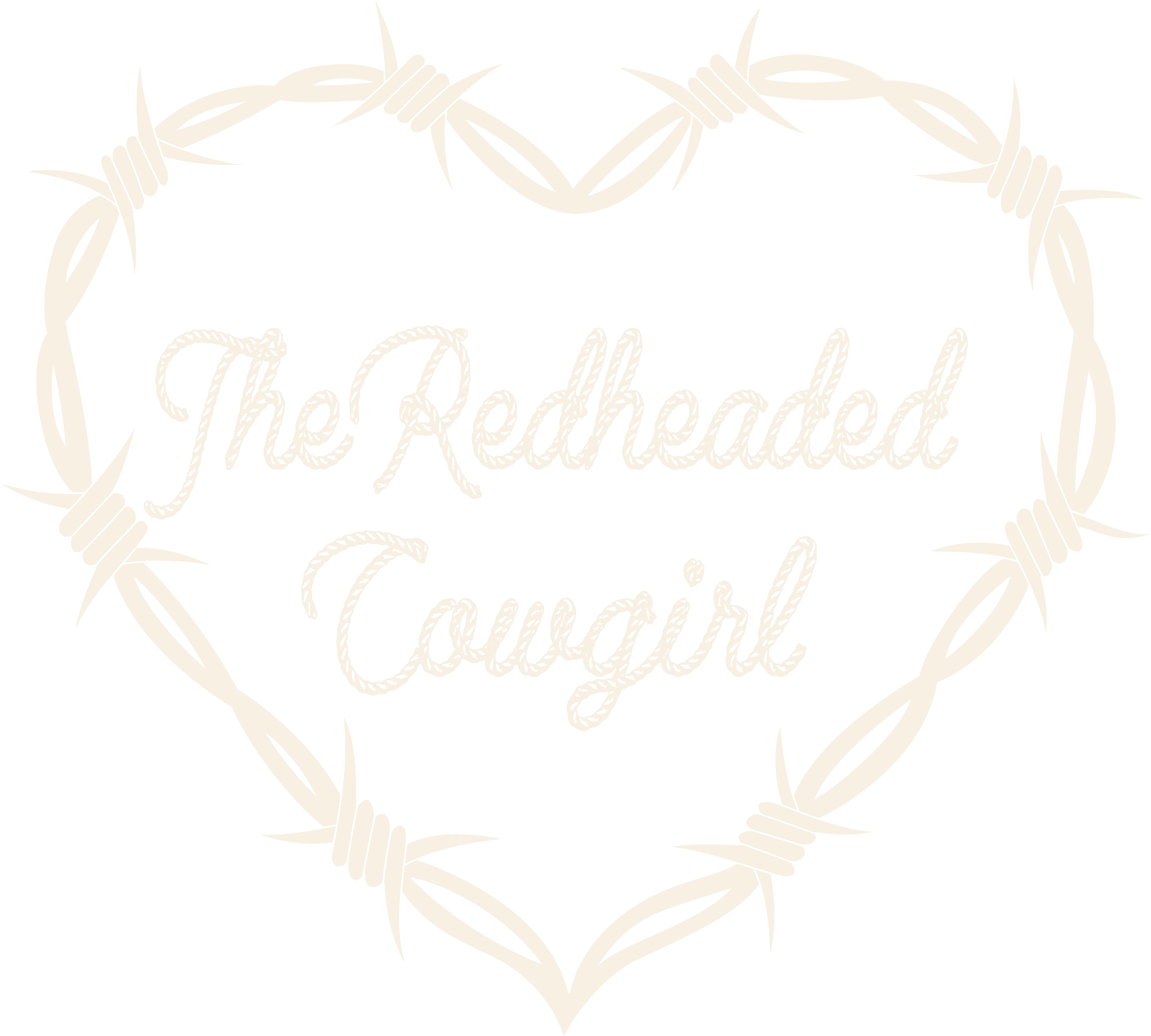 The Redheaded Cowgirl logo